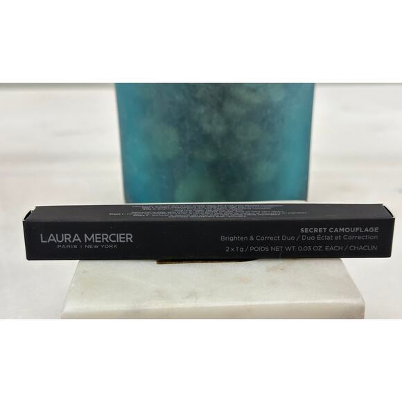 Laura Mercier NIB Secret Camouflage Brighten & Correct Duo Concealer 5N - Picture 1 of 4